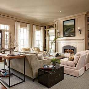 Interieur in Greige