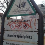 Herzlich Willkommen auf dem Schleidenplatz. Schnappschuss im April 2010.