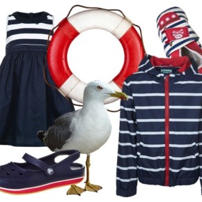 Ahoi: Kindermode im Marinelook