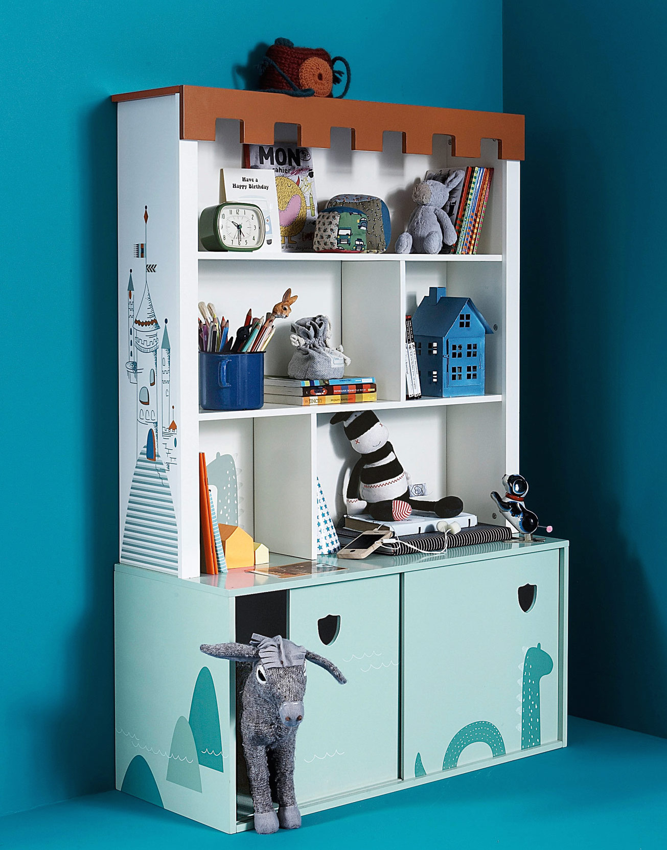 bucherregal kinderzimmer vertbaudet, verbaudet regal : 2 in 1 regal und puppenhaus berlinfreckles, Design ideen